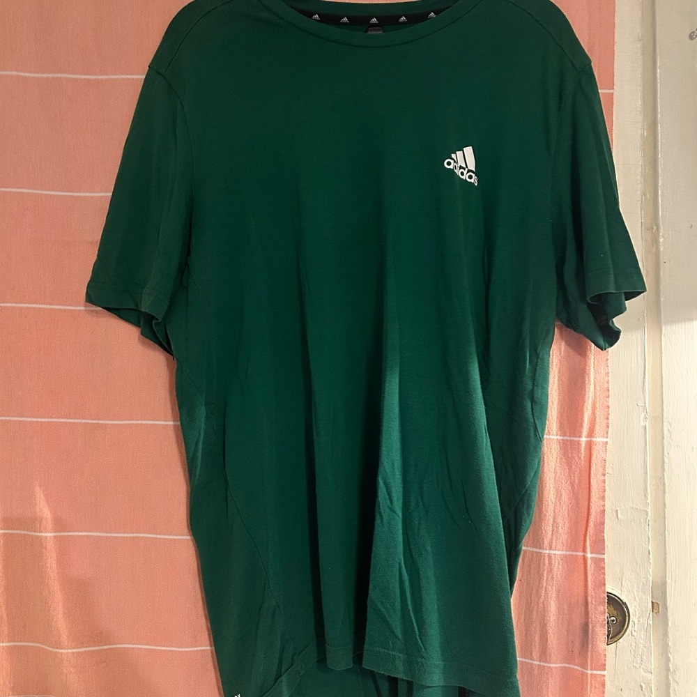 Adidas Men's Forest Green Tee